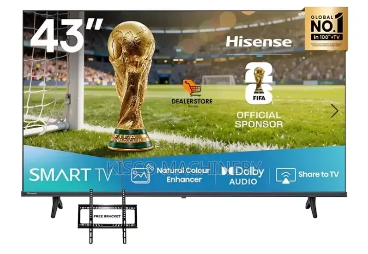 Brand New Hisense 43 Inch Smart TV + Free Bracket