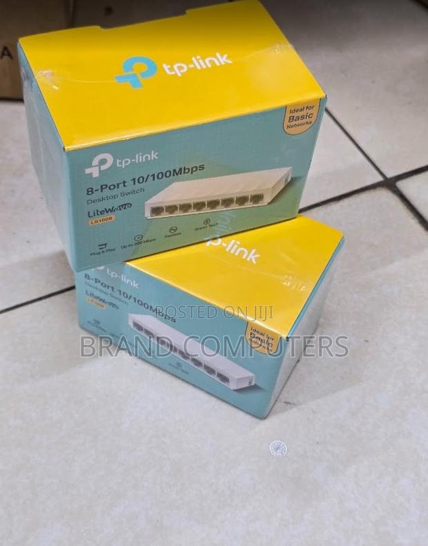 8-Port 10/100Mbps Desktop Network Switch - main view