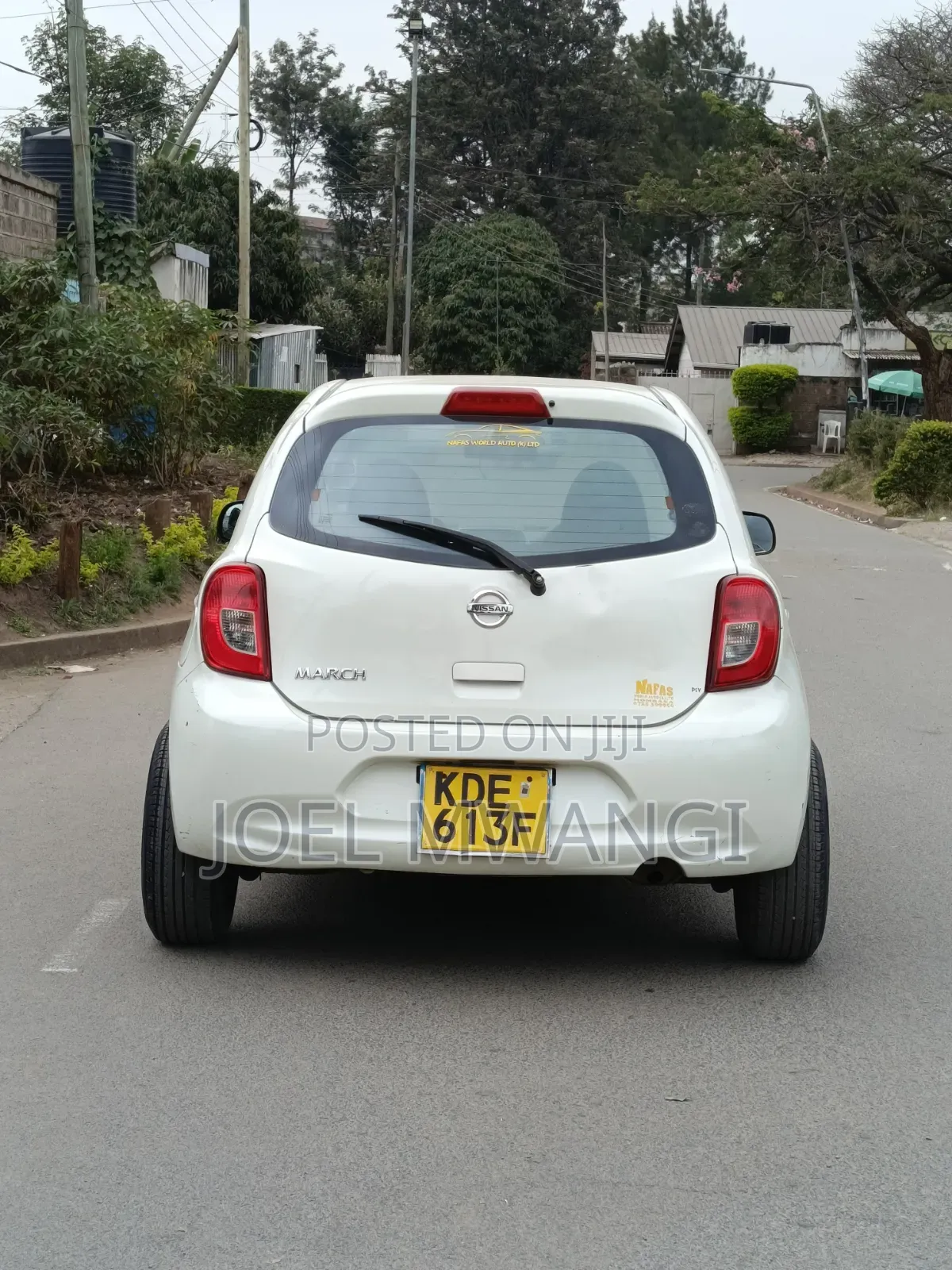 Nissan March 2014 White