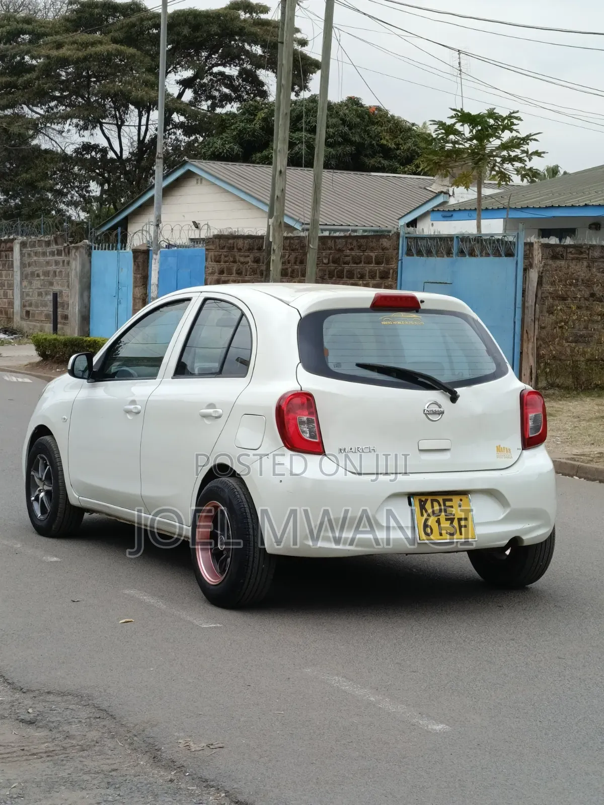 Nissan March 2014 White