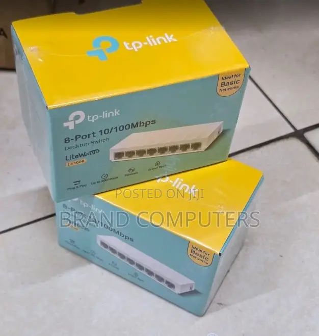 TP-Link LS1008 8 Port 10/100mbps Desktop Switch