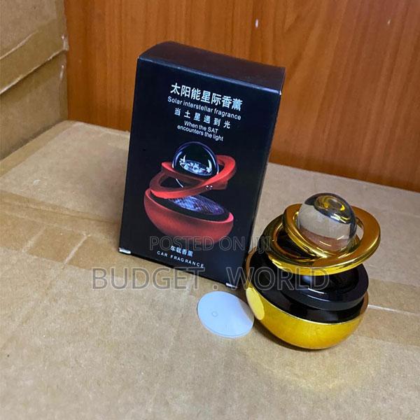 Globe Solar Dashboard Perfume Diffuser With Rotating Globe