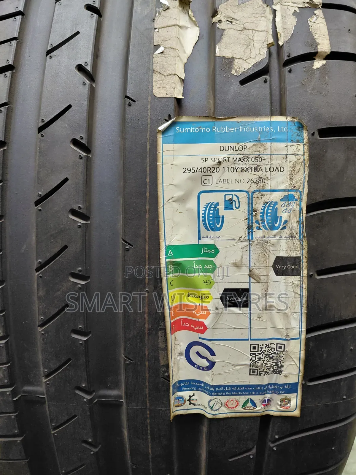 295/40 R20 Dunlop .