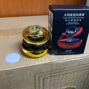 Globe Solar Energy Rotating Dashboard Aroma Freshener