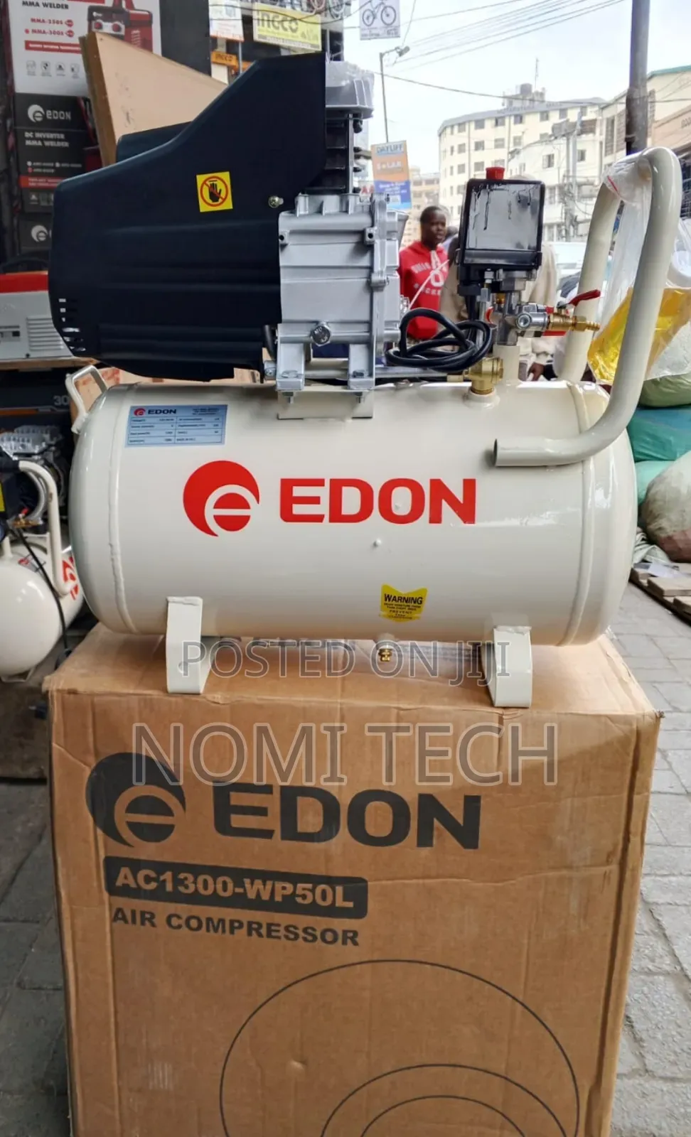 Edon 50L Air Compressor – Heavy-Duty Electric Air Compressor