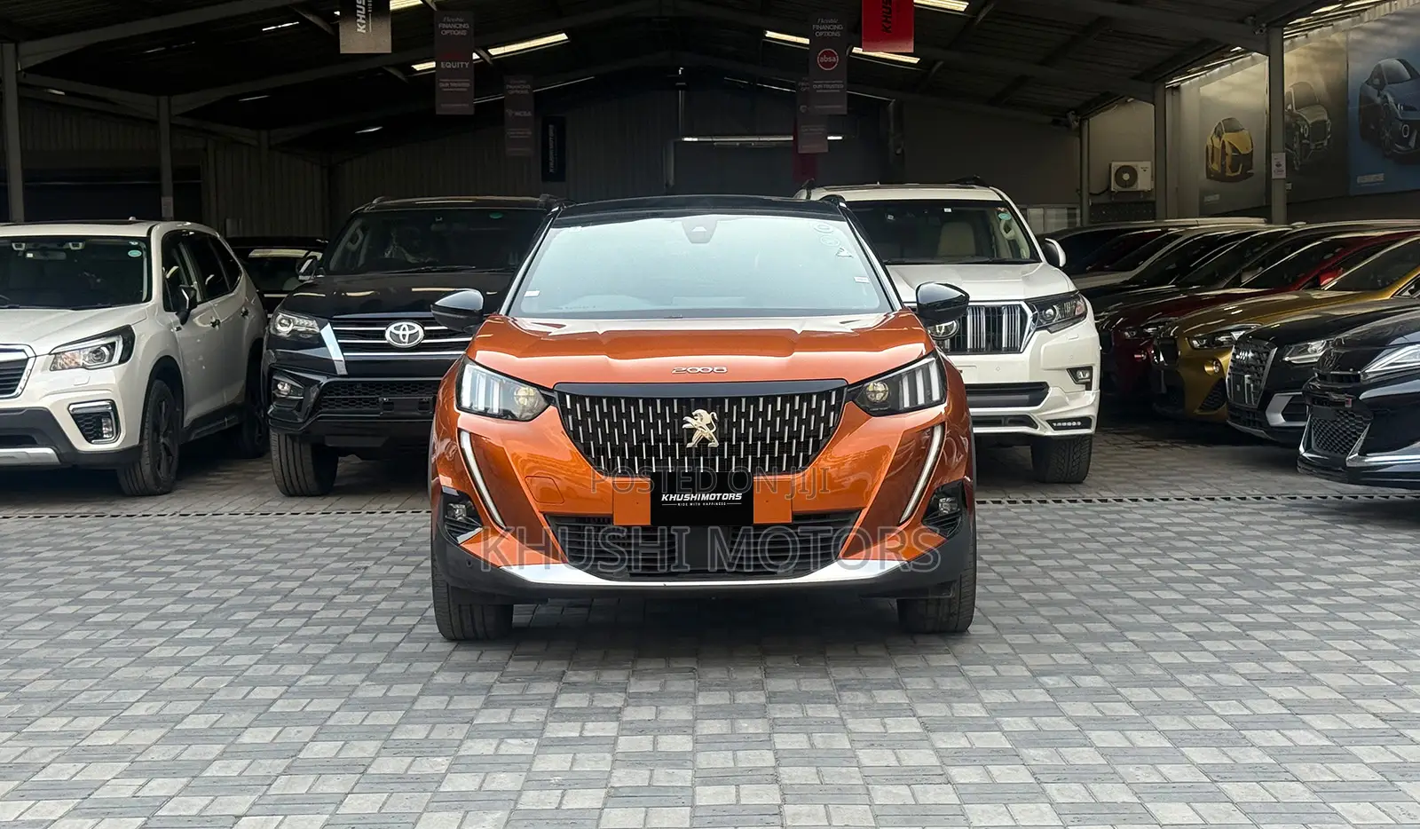 Peugeot 2008 2020 Orange