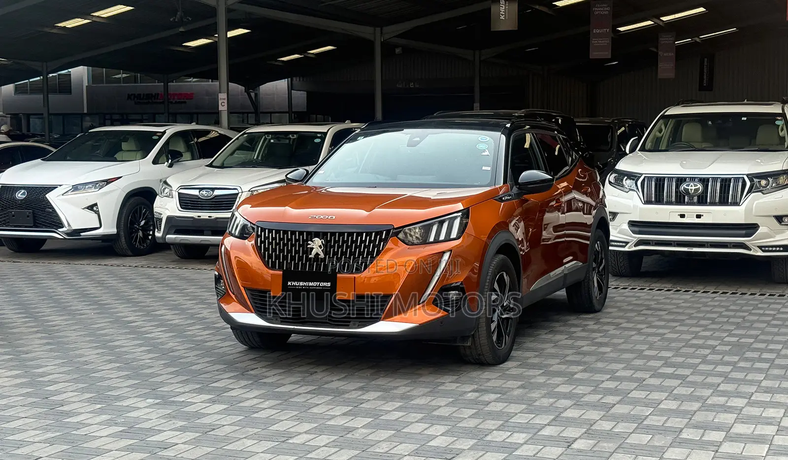 Peugeot 2008 2020 Orange