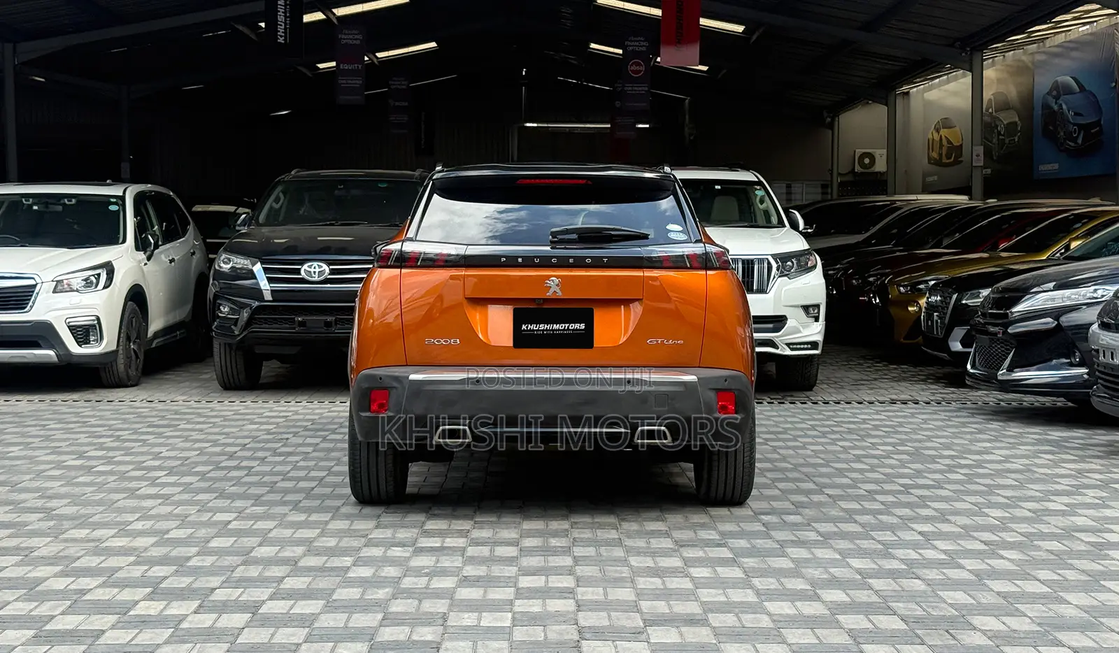 Peugeot 2008 2020 Orange
