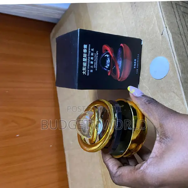 Globe Solar Powered Car Aroma Diffuser for Dashboard