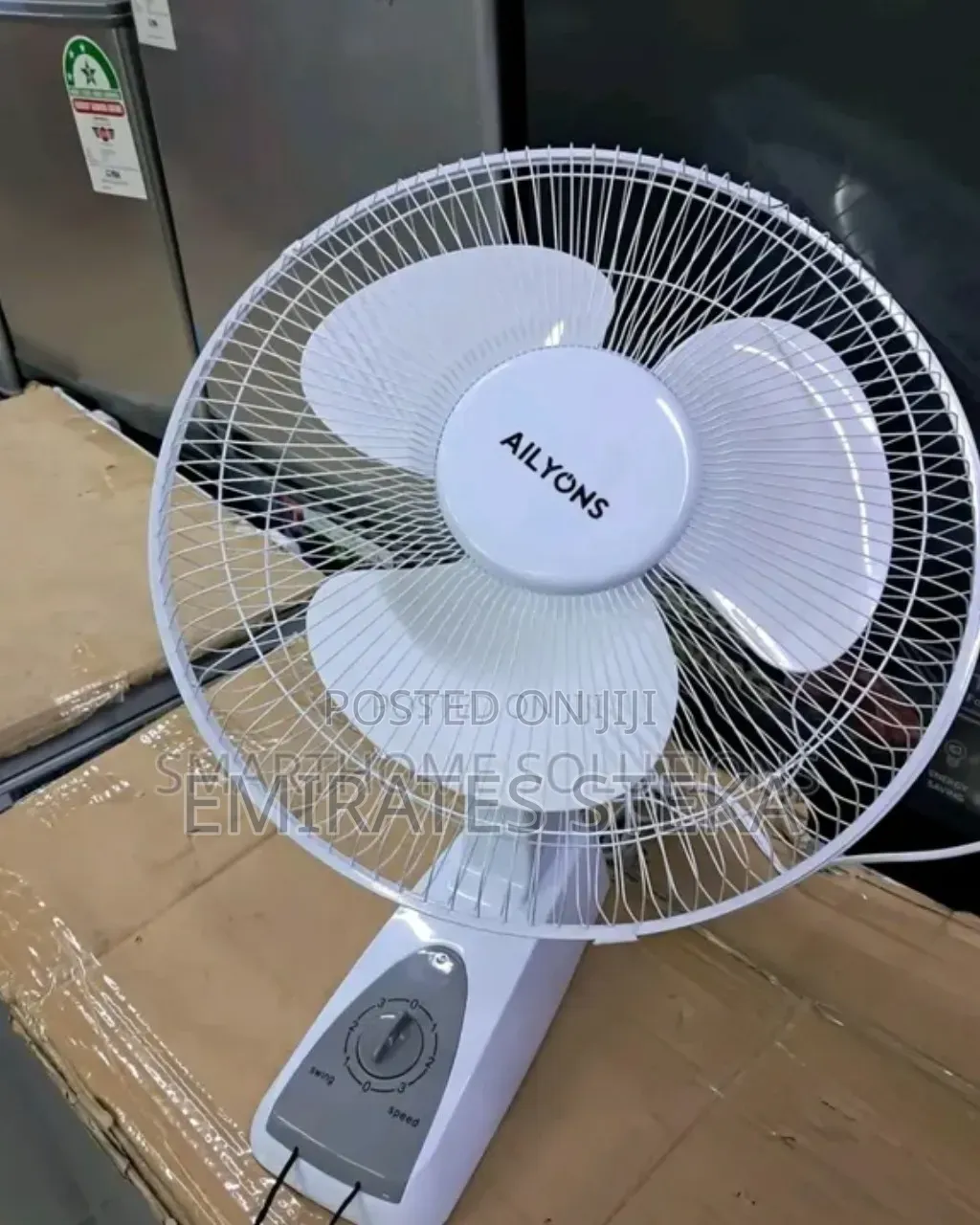 AILYONS White 16" Wall Fan