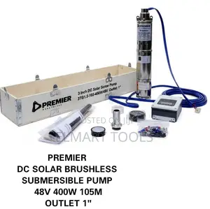 Premier Brushless 400w/48v DC Borehole Submersible Water Pump 105M