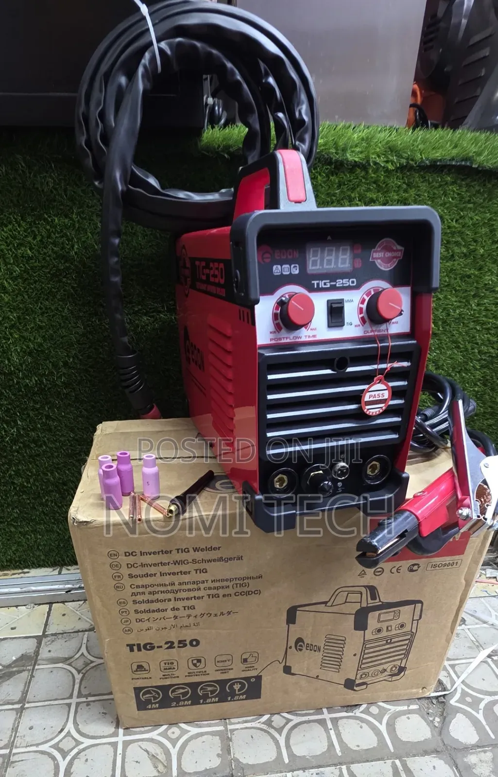 EDON TIG-250 TIG + MMA Inverter Welding Machine