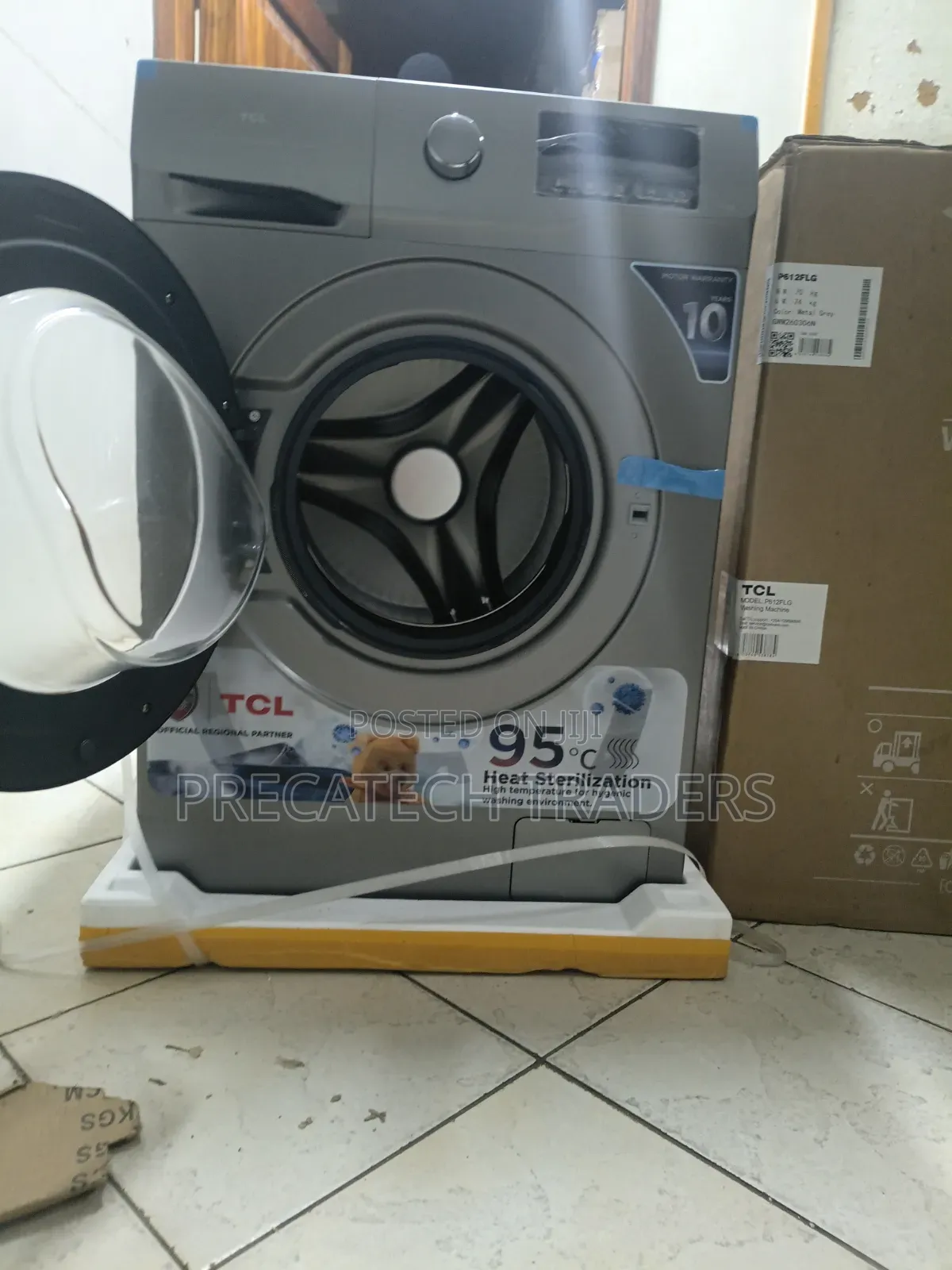 TCL 12KG Front Load Washing Machine – Brand New