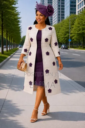Two Pices Dress+coat