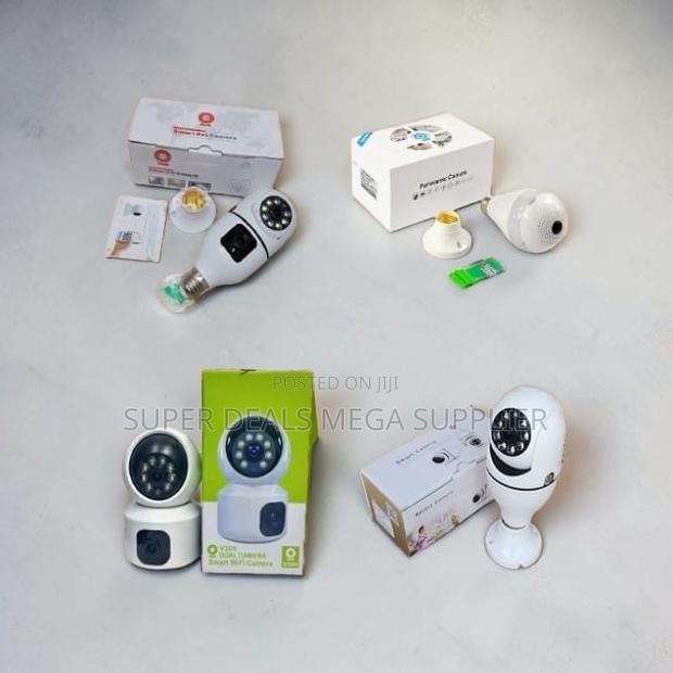 Quality Ensured Rotating Single Dual Lens Wifi Bulb Cameras-Wholesale