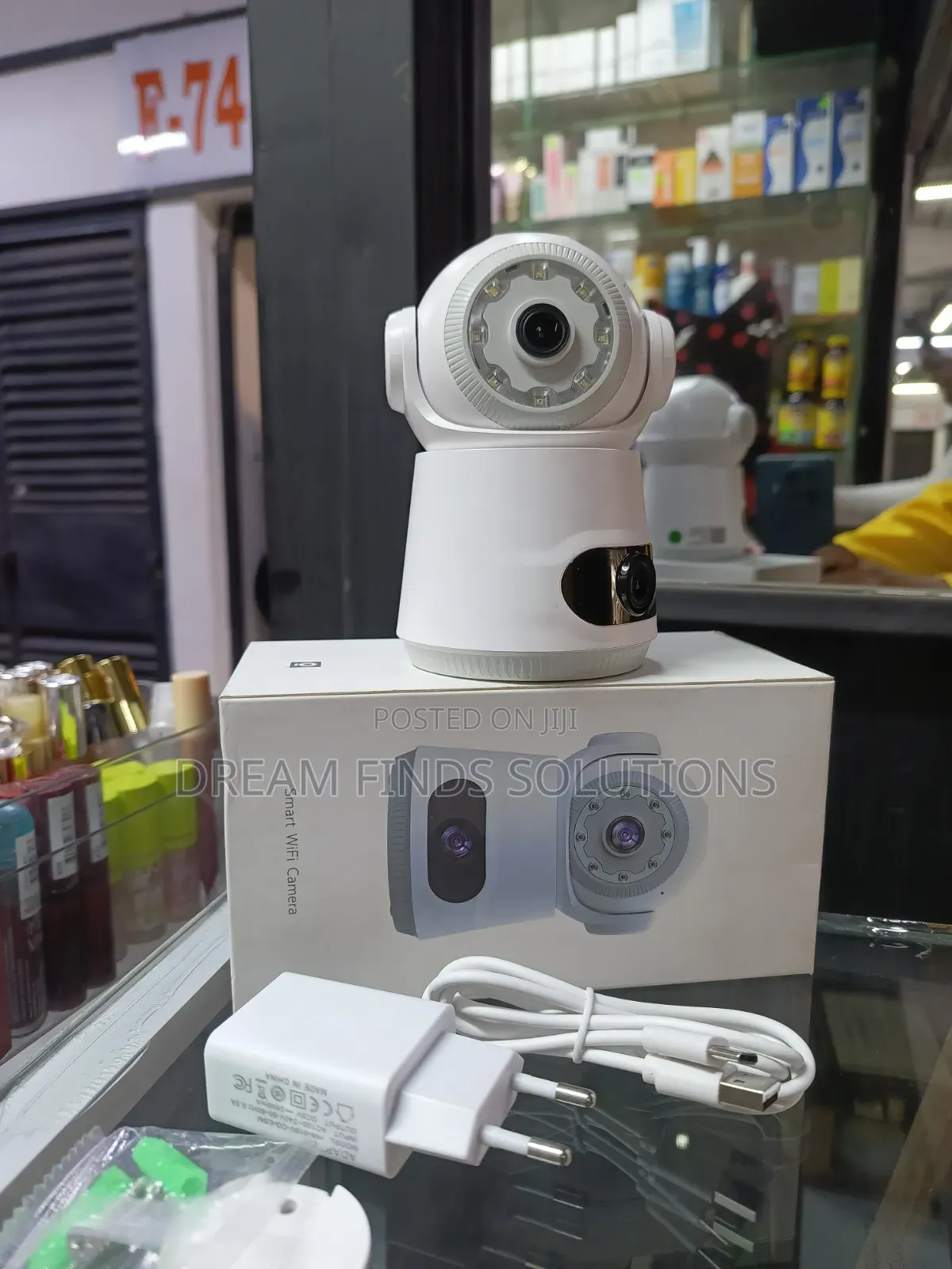 V380 Pro Smart WiFi Dual-Lens CCTV Camera – 360 Degree