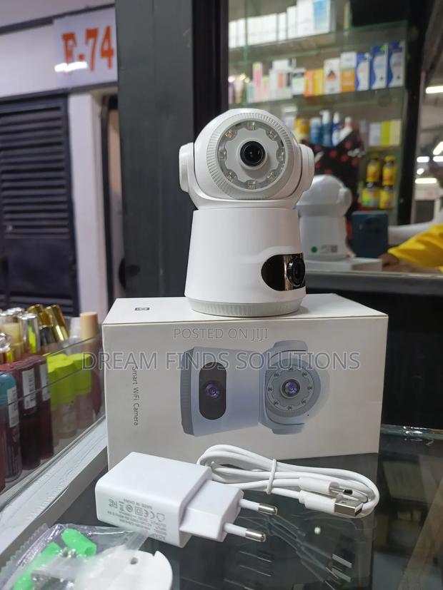 V380 Pro Smart WiFi Dual-Lens CCTV Camera – 360 Degree