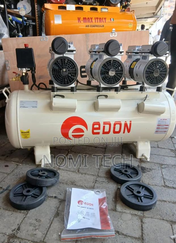 EDON Oil-Free Silent Air Compressor/100litres Edon Silent Comressor