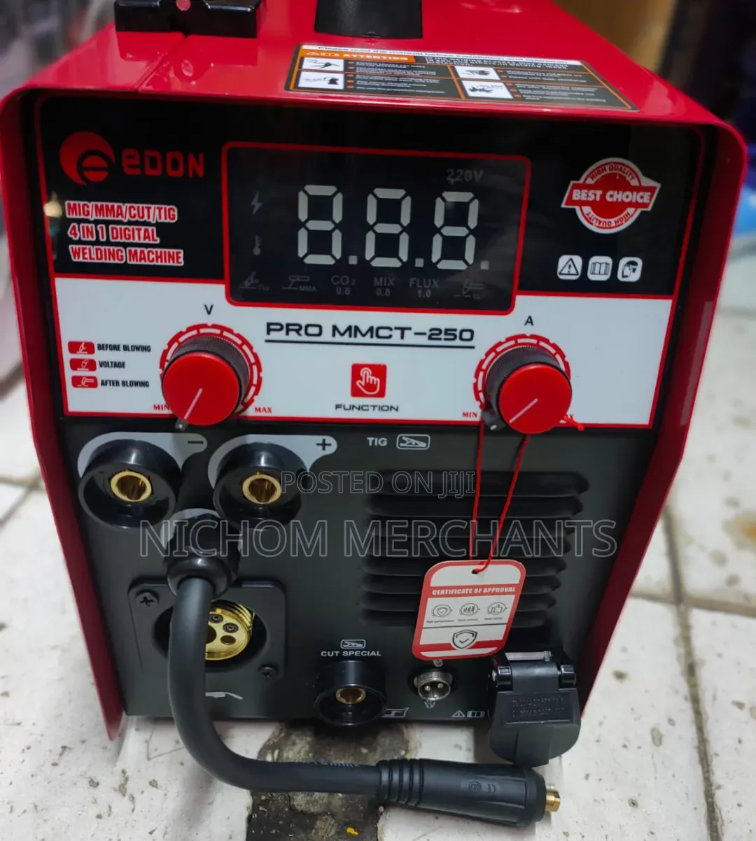 Edon 250AMPS 4 in 1welding Machine/Mig,mma,cut,tig-250
