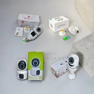Advanced Rotating Single Dual Lens Wifi Bulb Cameras-Wholesale Price