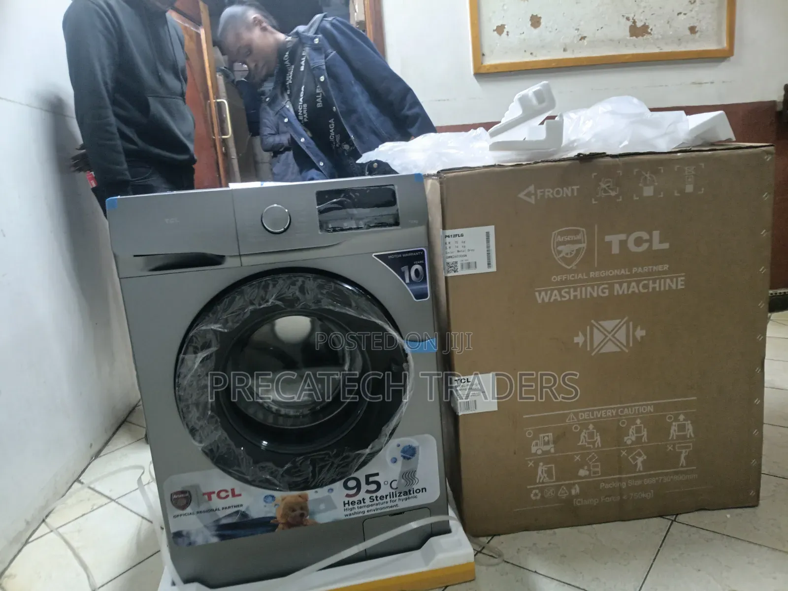 TCL 12KG Energy Saving Front Load Washing Machine