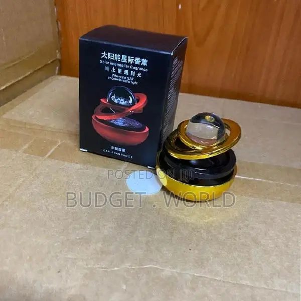 Globe Solar Energy Rotating Dashboard Aroma Freshener
