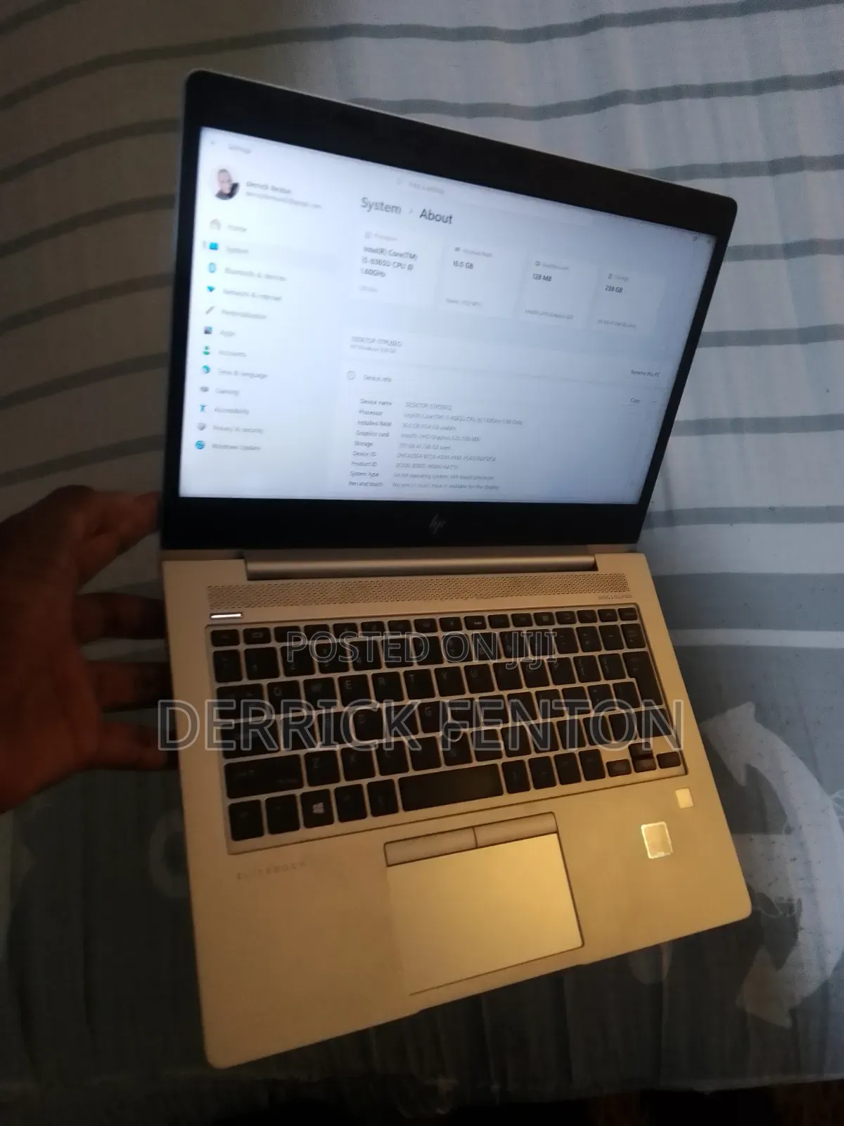 Laptop HP EliteBook 830 G6 16GB Intel Core i5 SSD 256GB