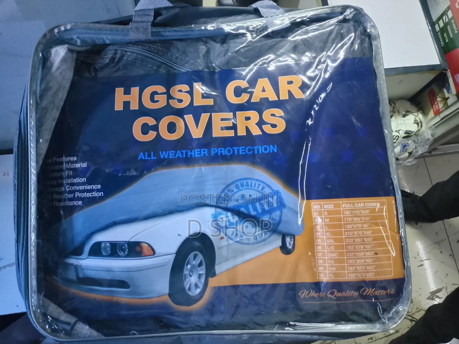 HGSL Car Covers