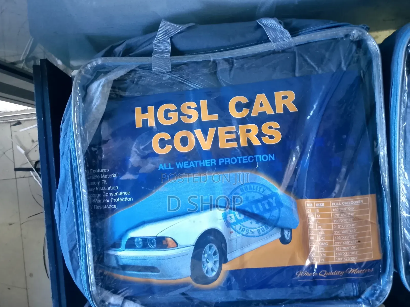 HGSL Car Covers
