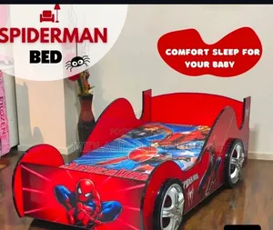 Spiderman Car Bed Available on Order Pay on Delivery