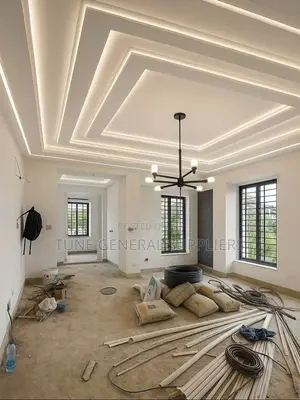 Gypsum Ceiling Installation Services.