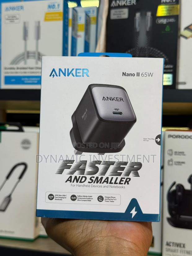 Anker Nano II 65W GaN USB C Fast Charger Adapter Tablets,ipads Phones