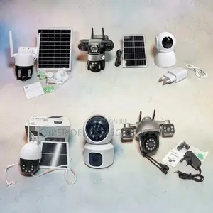 Outdoor 4G Wifi Rotating Dual Triple Lens Solar Cameras Wholesale