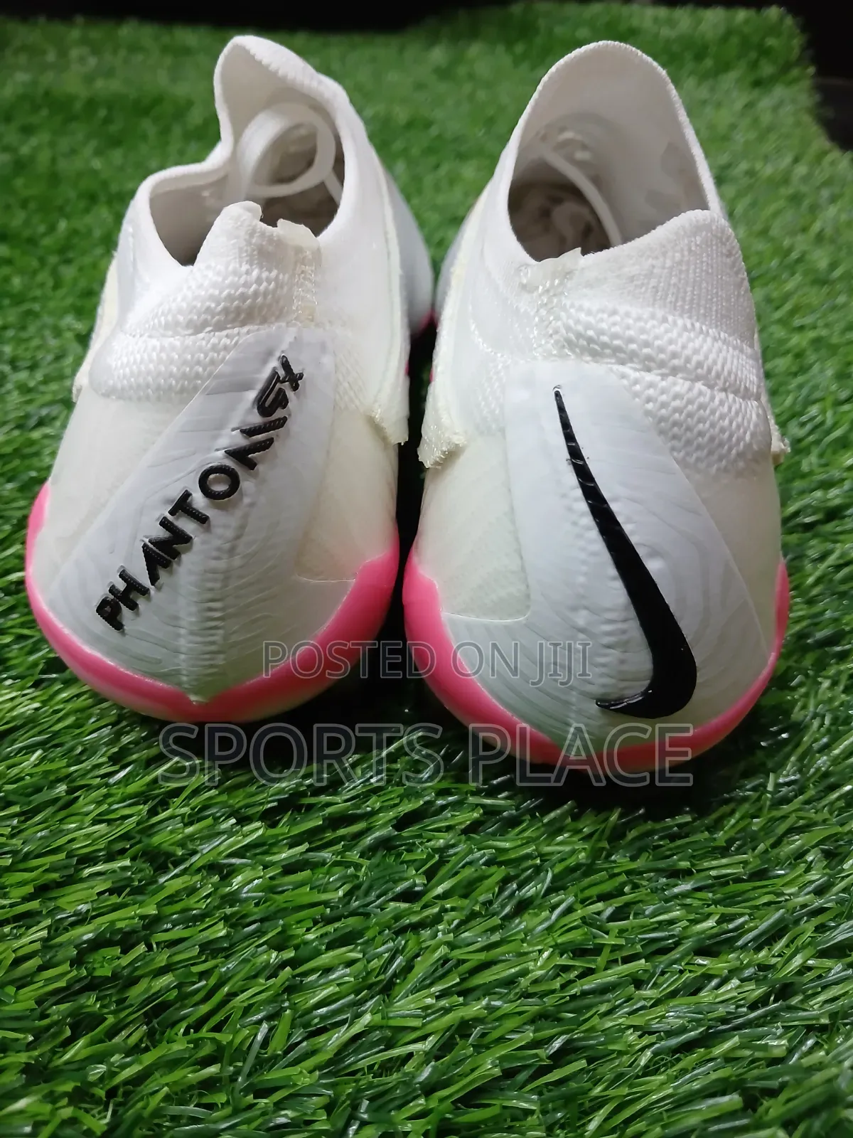 Nike Phantom GX White Pink Low Cut FG Boots