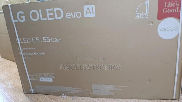 LG OLED Evo AI Smart TV 55 Inch 55 "C5 - main view