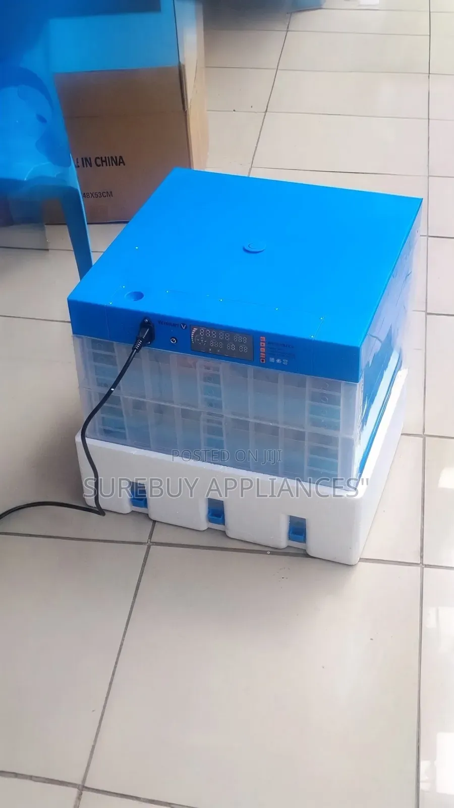 192 Eggs Automatic Incubator With Digital Temperature Control