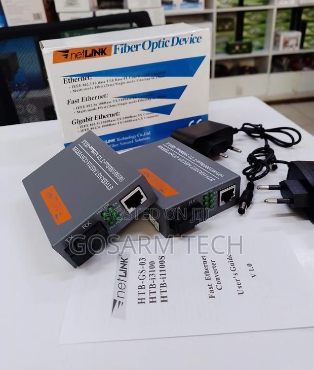 Fibre Media Converter Base 1000mbps