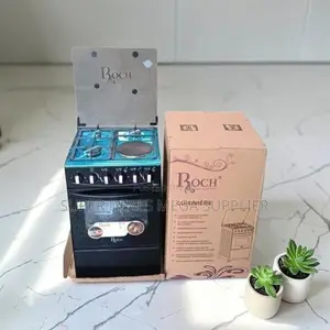 Heat-Resistant Ergonomic 3 Gas Burners+1 Hotplate Free Standing Cooker
