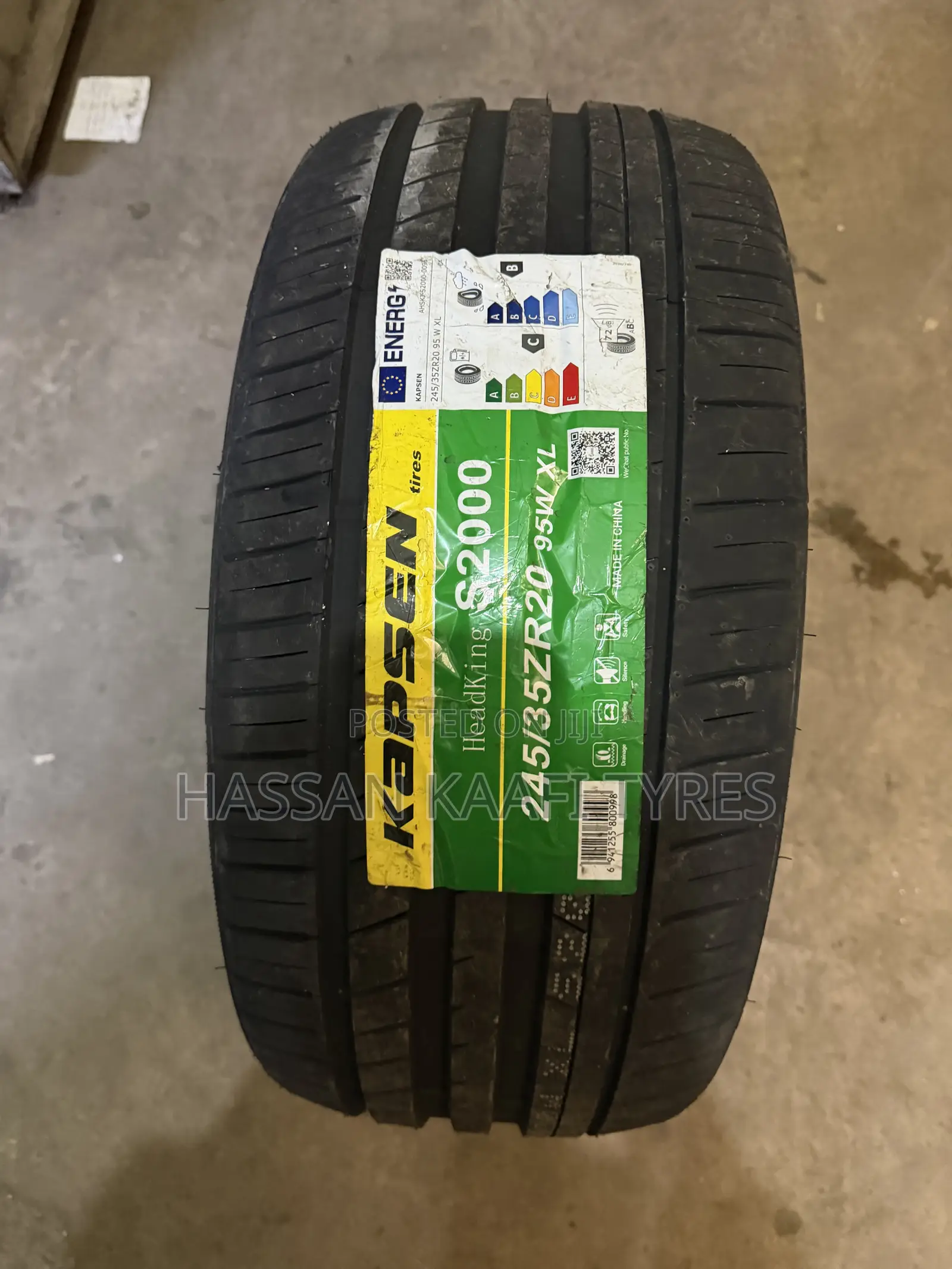 245/35r20 Kapsen Tyre