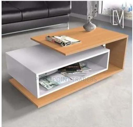 Premium Executive Floating Coffee Table – Stylish Laminated Finish - main view