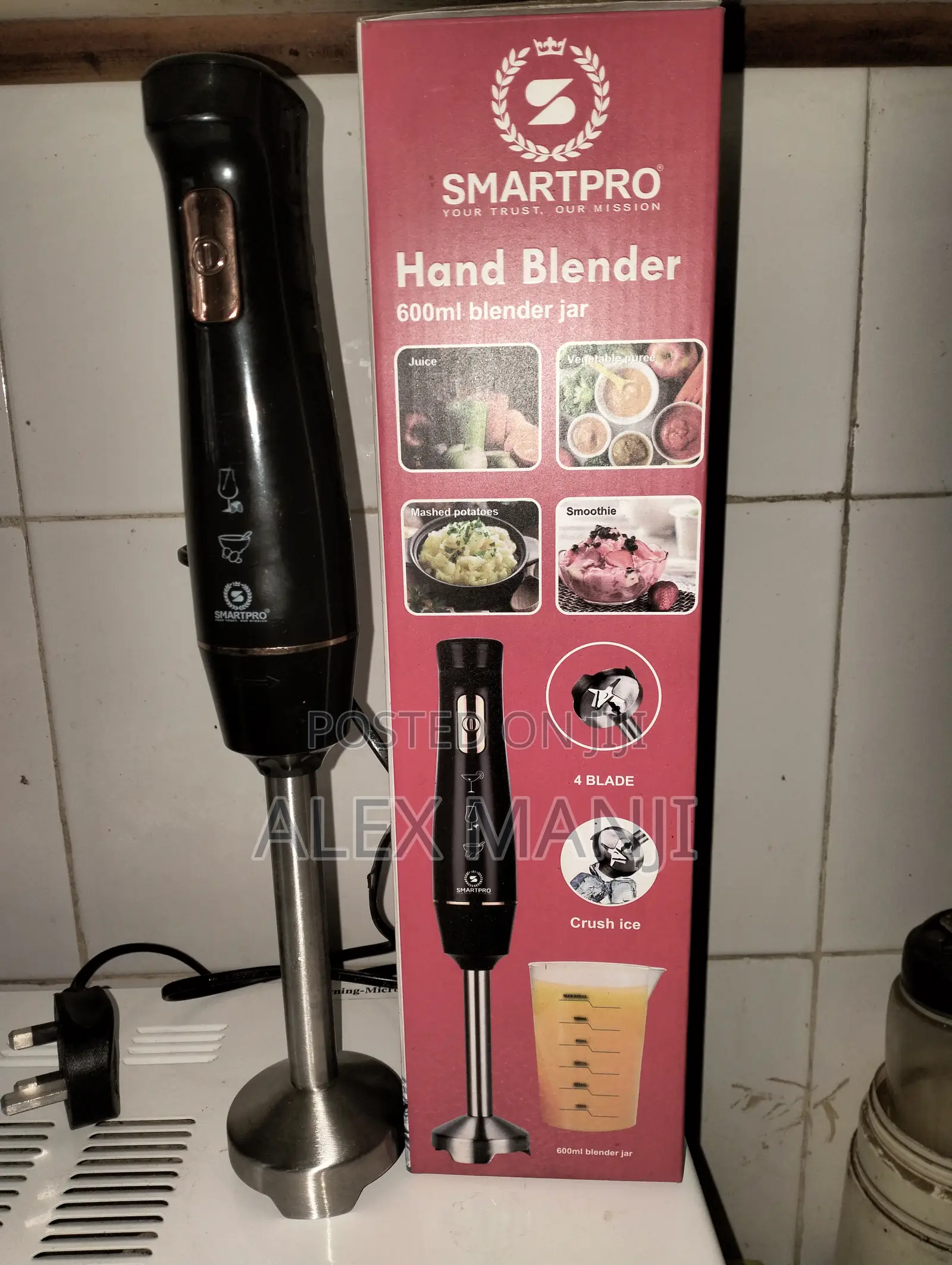 Smartpro Hand Blender 1000w