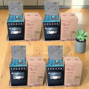 Contemporary Value-Packed 3Gas Burners+1 Hotplate Free Standing Cooker