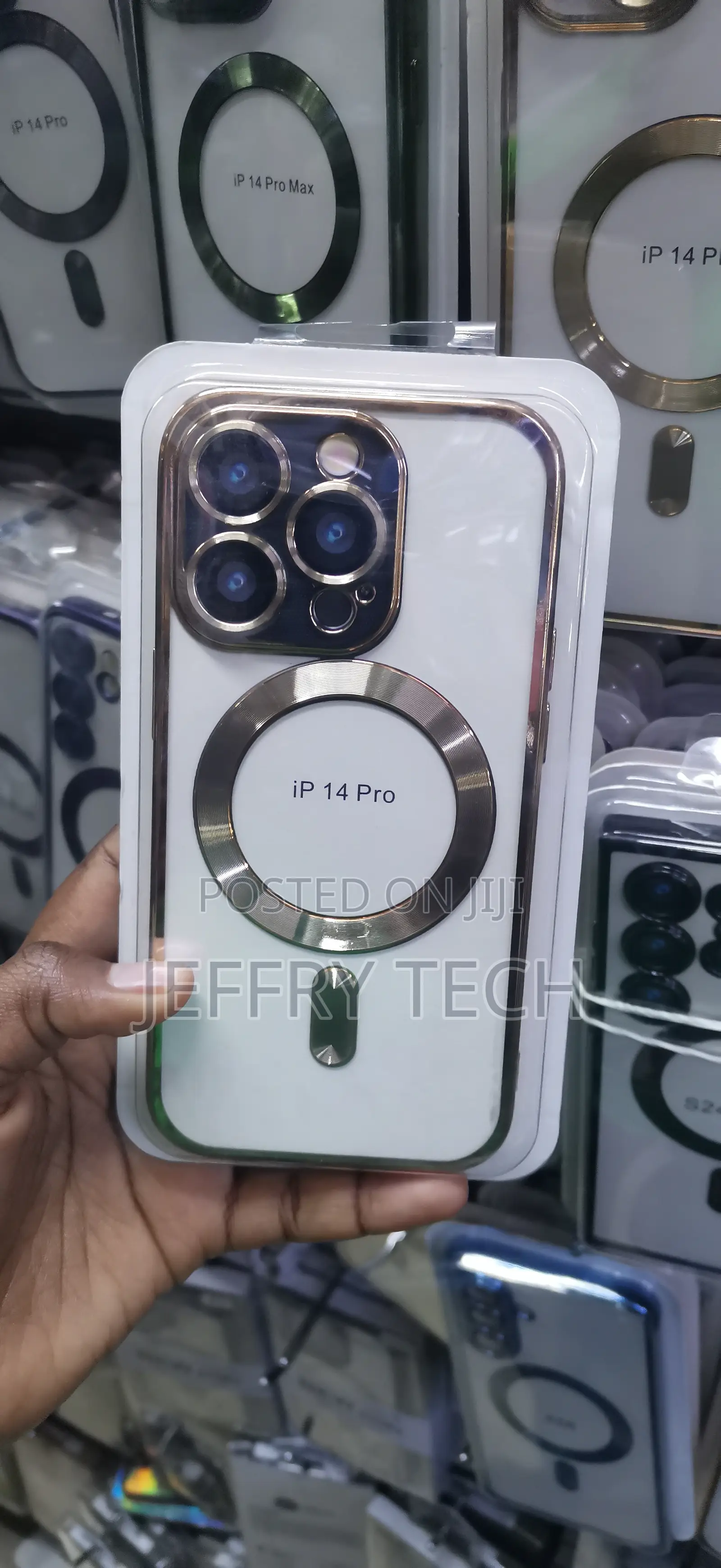 Clear Electroplated MagSafe-compatible iPhone 14 Pro