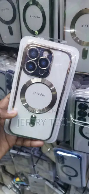 Clear Electroplated MagSafe-compatible iPhone 14 Pro