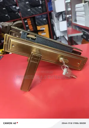 Wista Mortise Door Lock – Premium Antique Brass Finish
