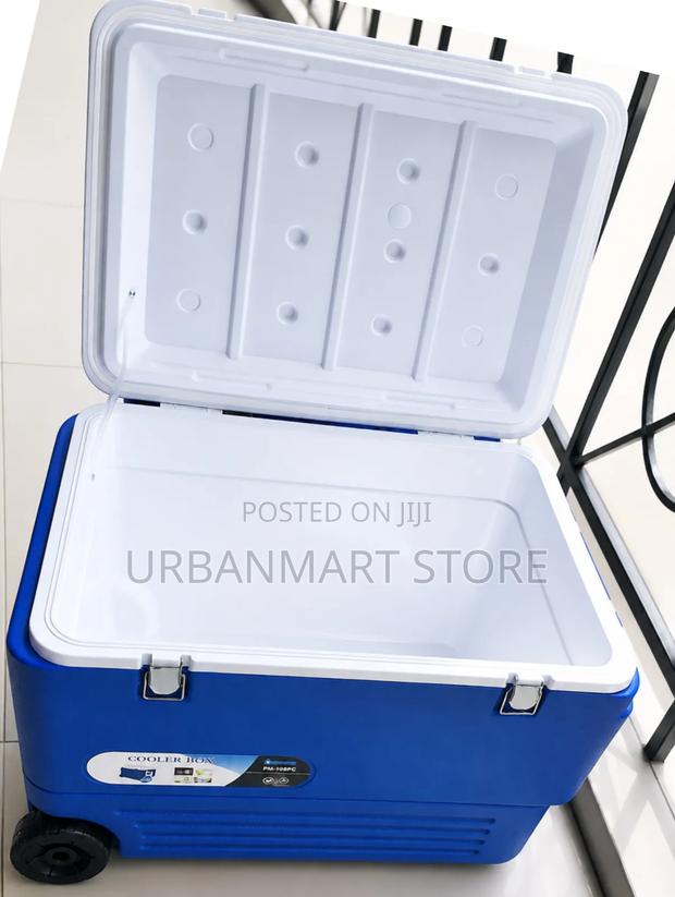 Premier Durable 100 Litres Ice Chest, With Wheels - main view