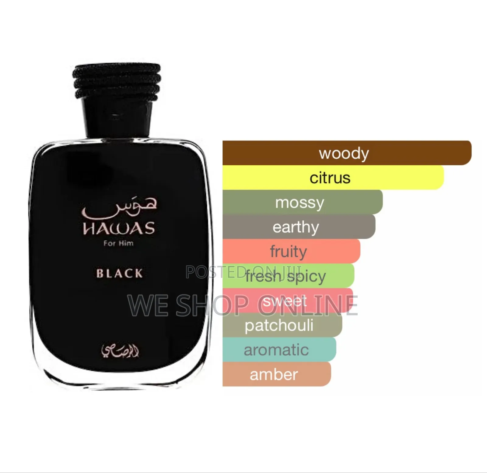 Rasasi Hawas Black