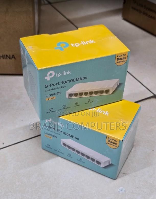 New TP-Link 8-Port 10/100Mbps Desktop Switch