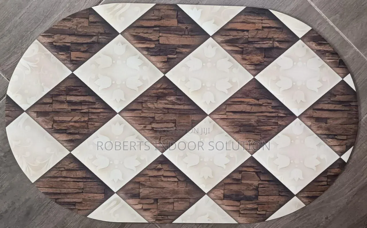 Oval Shaped 3D Doormats,stylish Nonslip