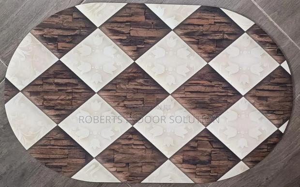 Oval Shaped 3D Doormats,stylish Nonslip